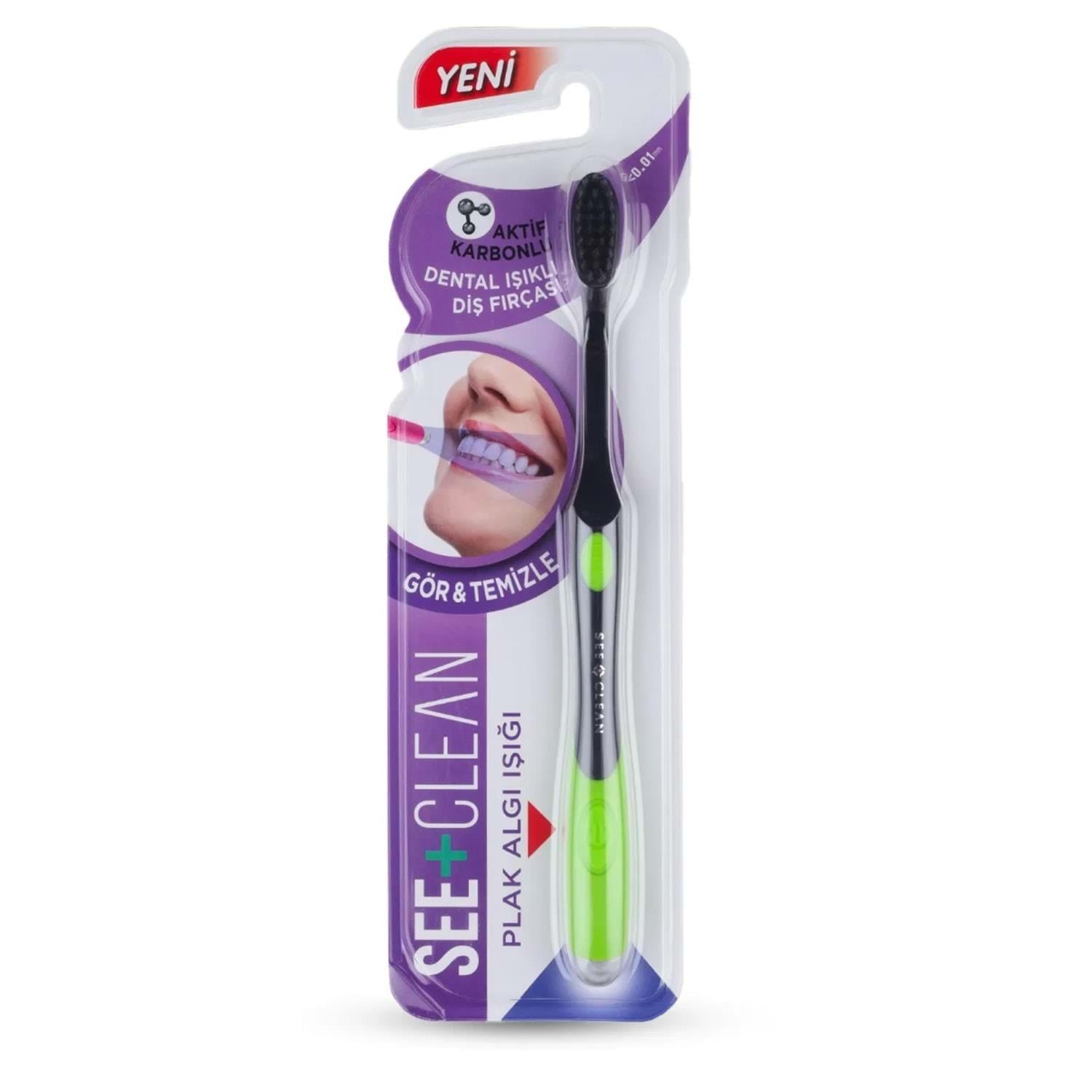 Dentiste See+Clean Diş Fırçası Yeşil-Dentiste