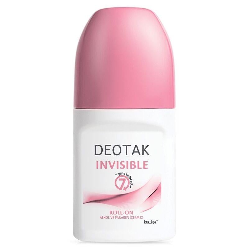 Deotak Roll-On Deodorant Invisible For Women 35 ml-Deotak