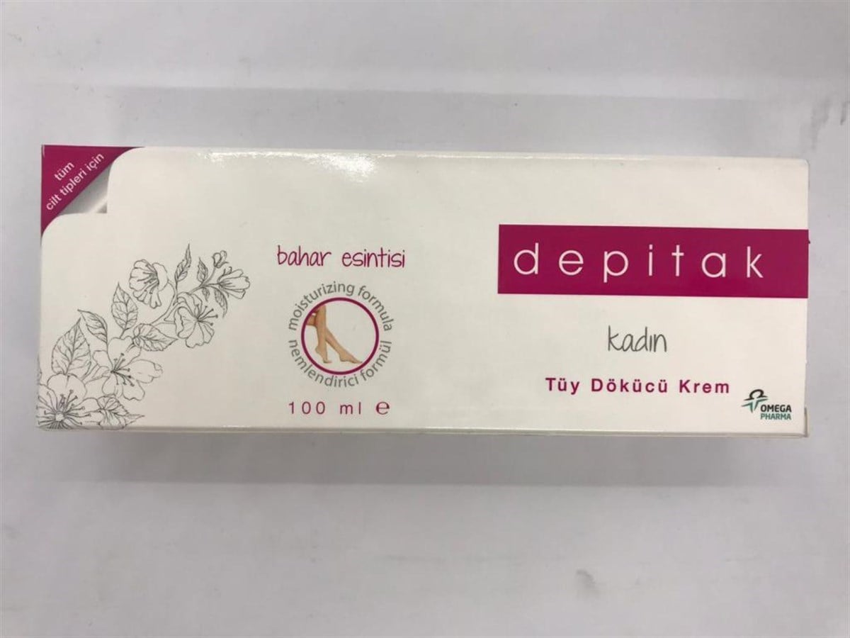 Depitak Tüy Dökücü Krem 100 ml Bayan