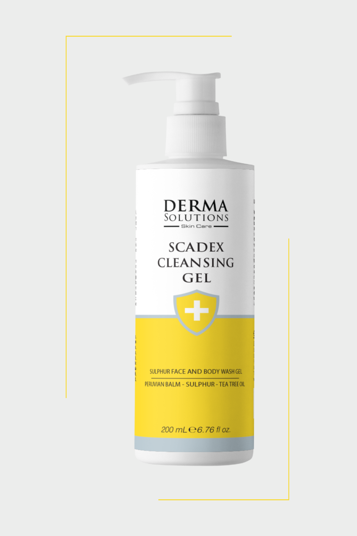 Derma Solutions Scadex Cleansing Gel 200 ml-Derma Solutions