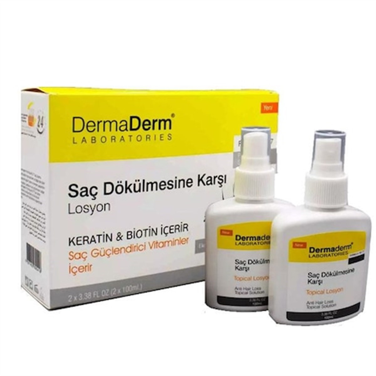 Dermaderm Saç Dökülmesine Karşı HD 77 Topical Losyon 250 ml