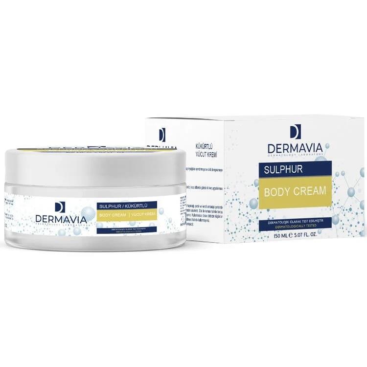 Dermavia Kükürtlü Vücut Kremi 150 ml-DERMAVIA