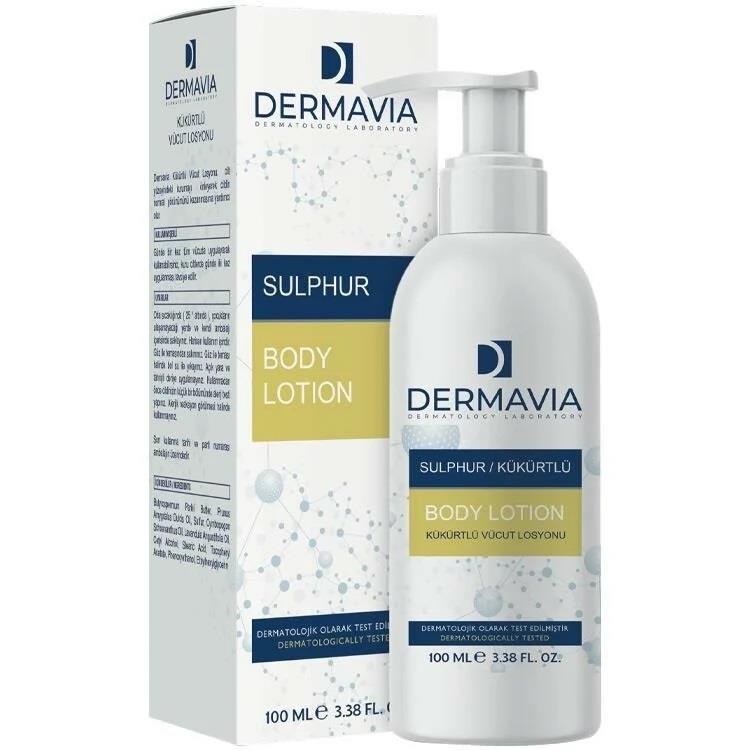 Dermavia Kükürtlü Vücut Losyonu 100 ml-DERMAVIA