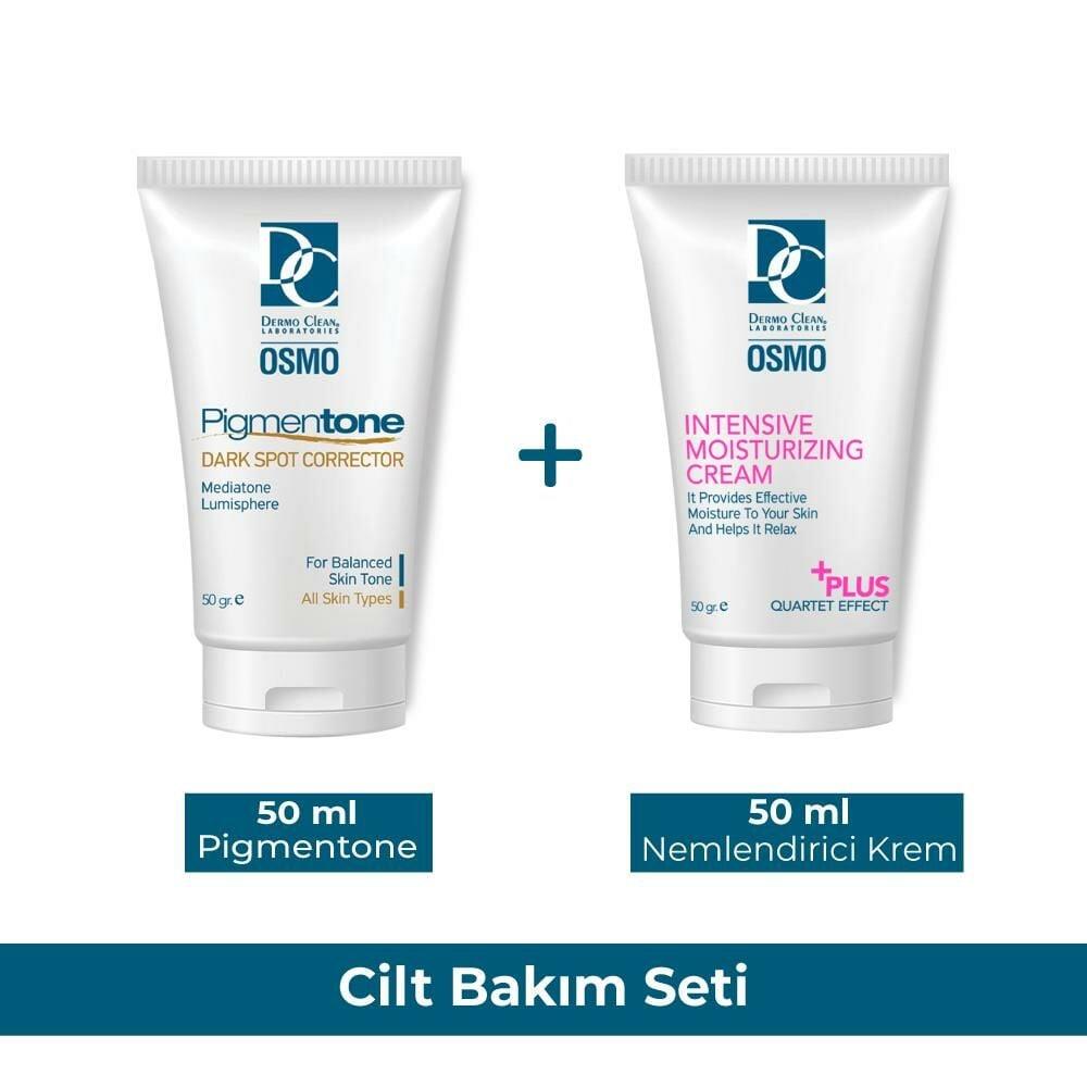 Dermo Clean Cilt Leke Giderici Krem + Osmo Plus Yoğun Nemlendirici Krem-Dermo Clean