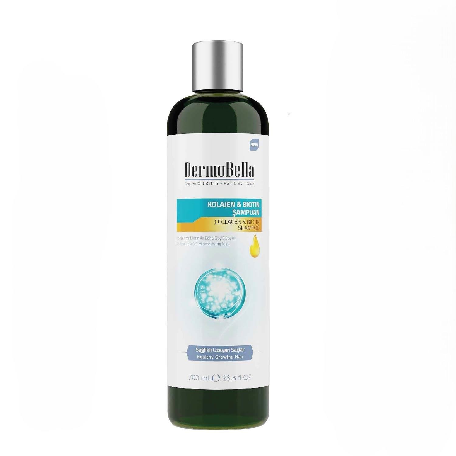 Dermobella Collagen & Biotin Şampuan 700 ml-DermoBella