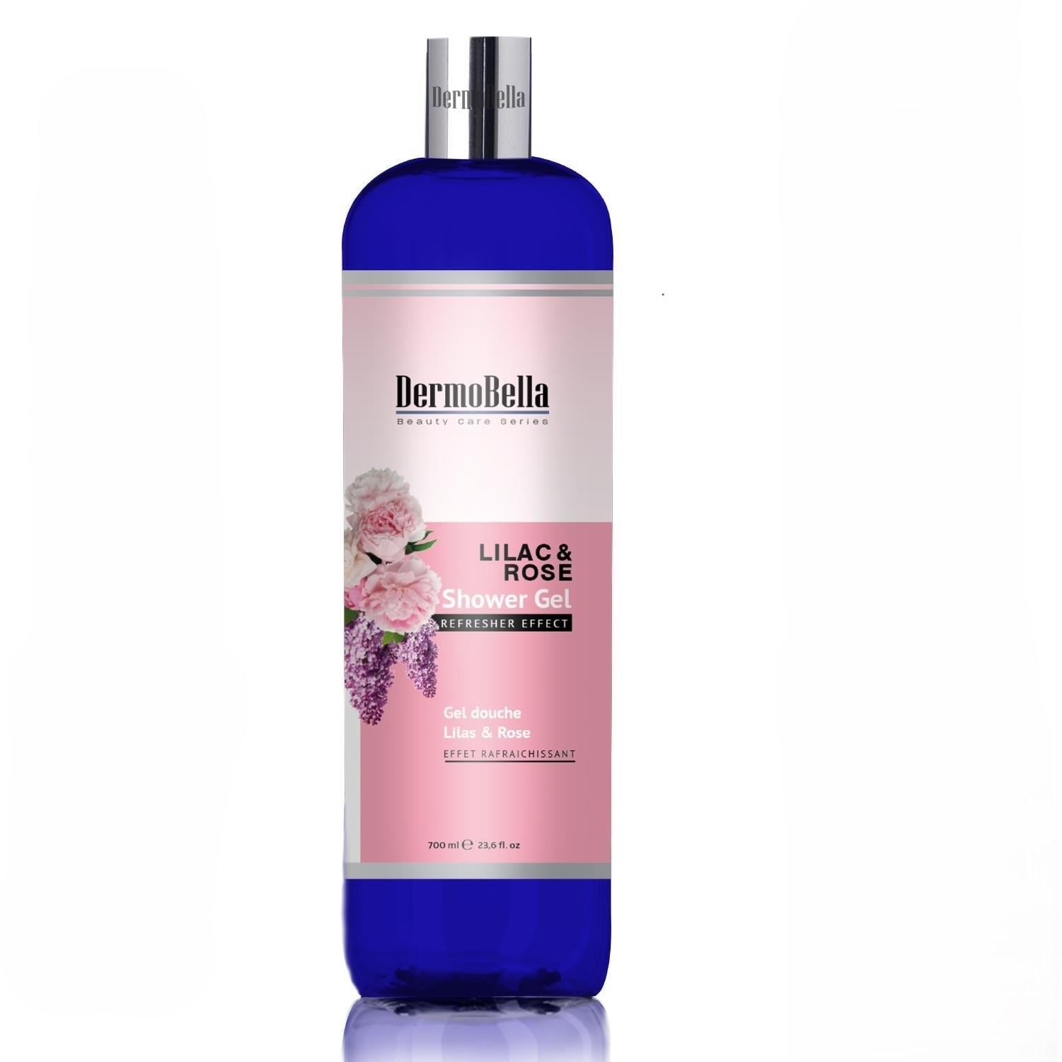 DermoBella Leylak ve Gül Duş Jeli 700 ml-DermoBella