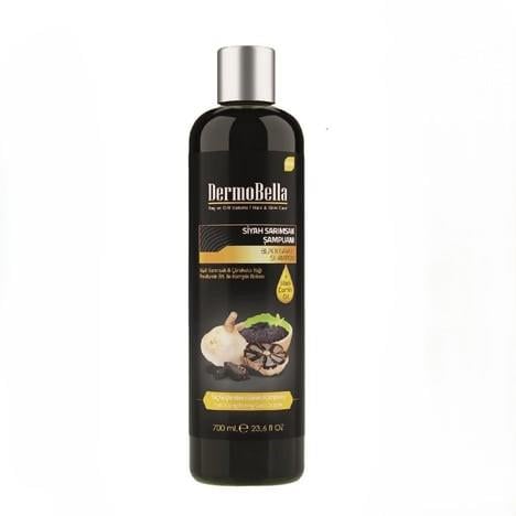 Dermobella Siyah Sarımsaklı & Çörek Otu Yağlı Şampuan 700 ml-DermoBella