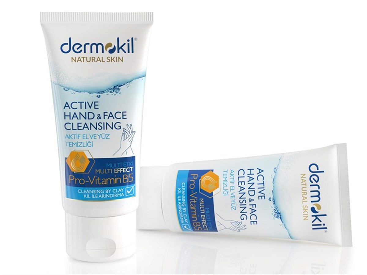 Dermokil Aktif El ve Yüz Temizleyici 50 ml