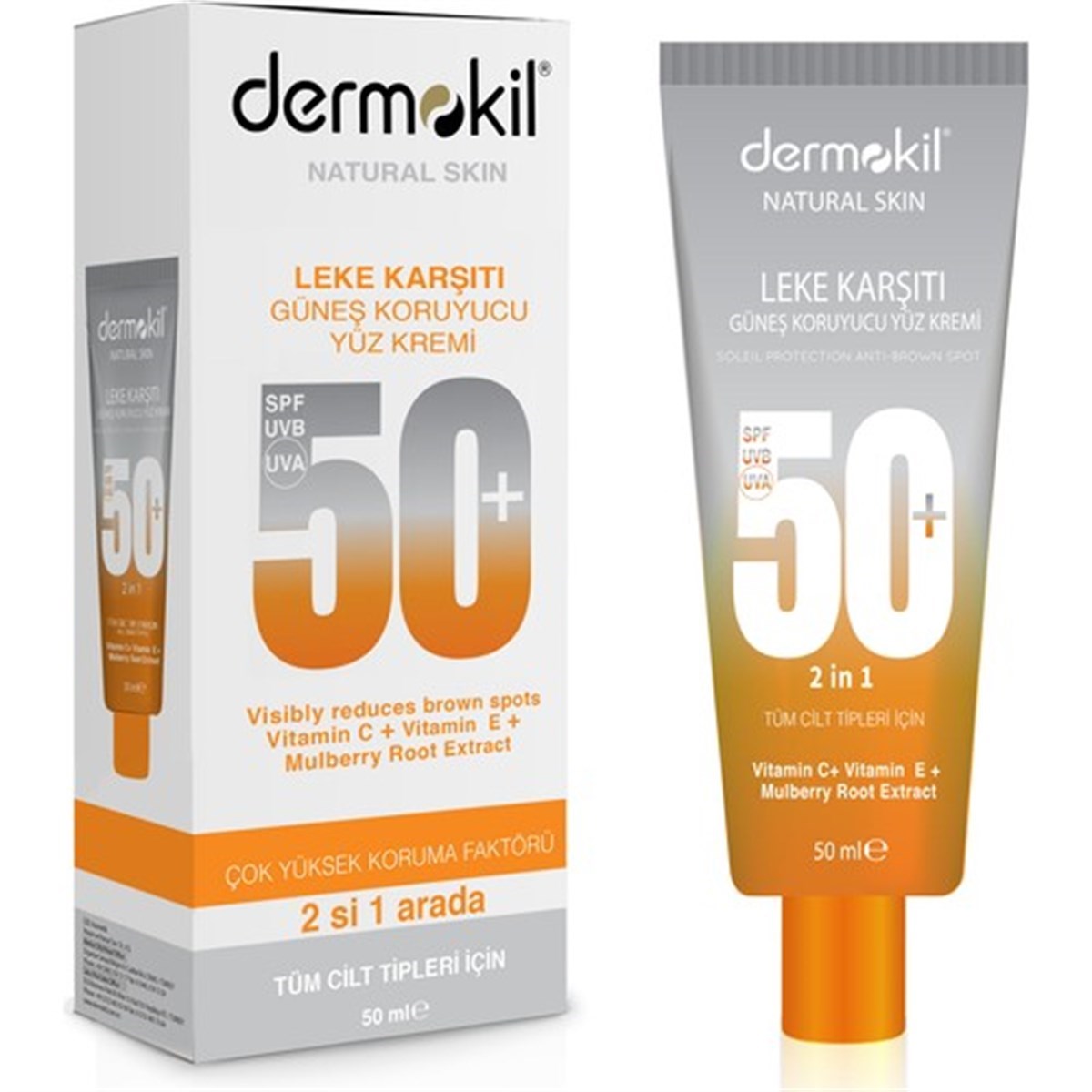 Dermokil Leke Karşıtı Güneş Kremi 50 Spf 50 Ml