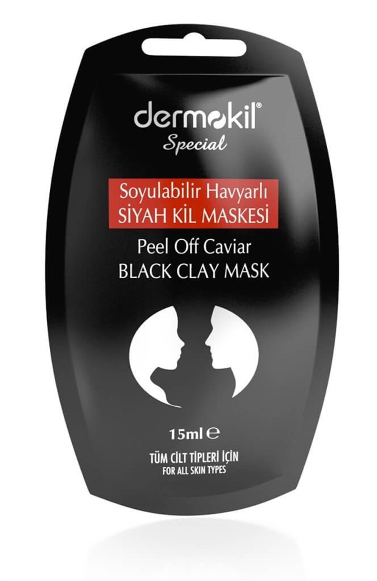 Dermokil Special Soyulabilir Havyarlı Siyah Kil Maskesi 15 ml
