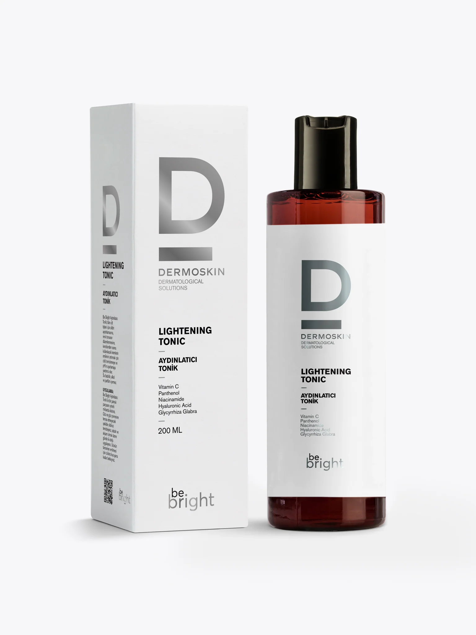 Dermoskin Be Bright Aydınlatıcı Tonik 200 ml-Dermoskin