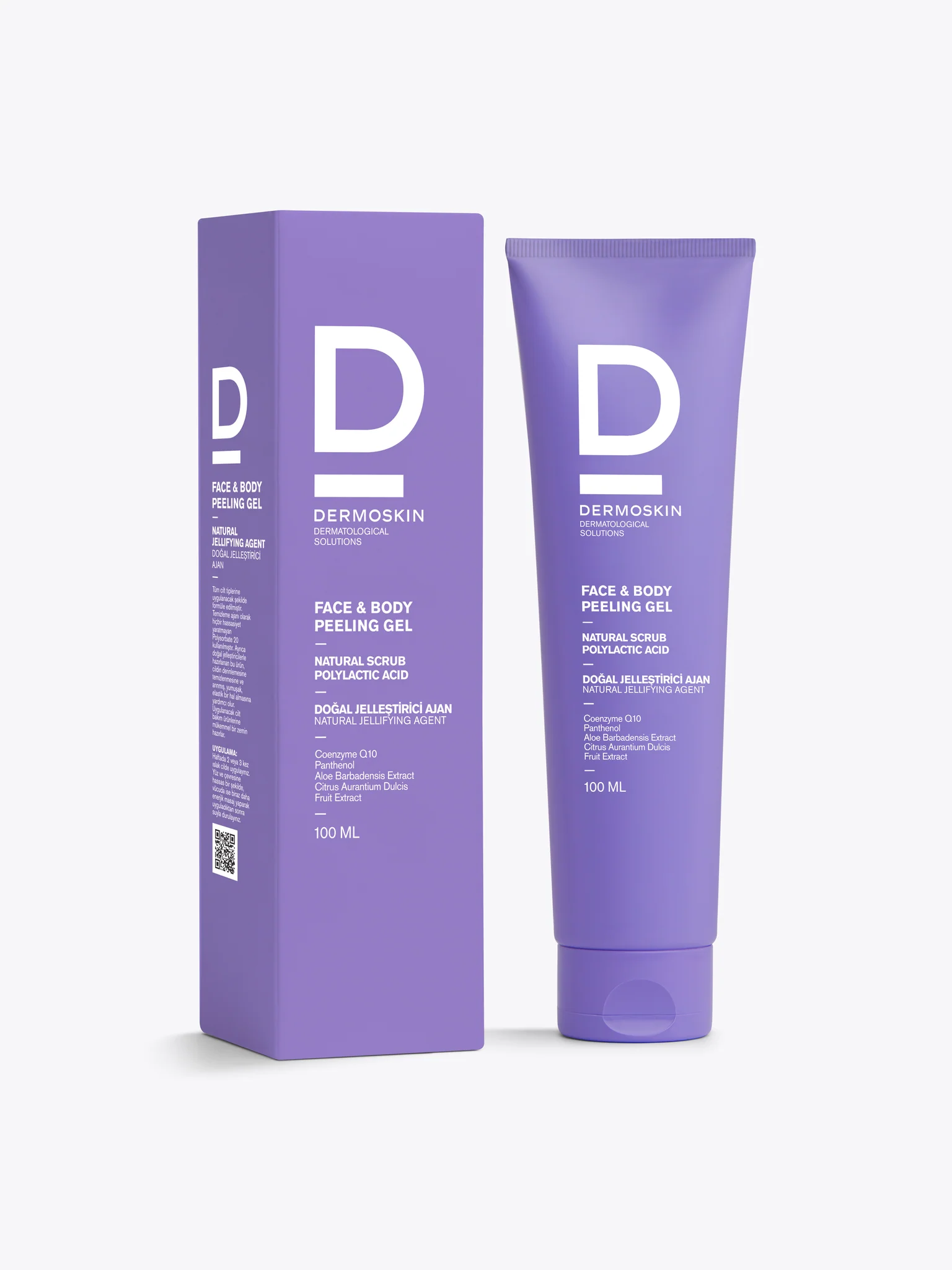 Dermoskin Yüz ve Vücut Peeling Jel 100ml-Dermoskin