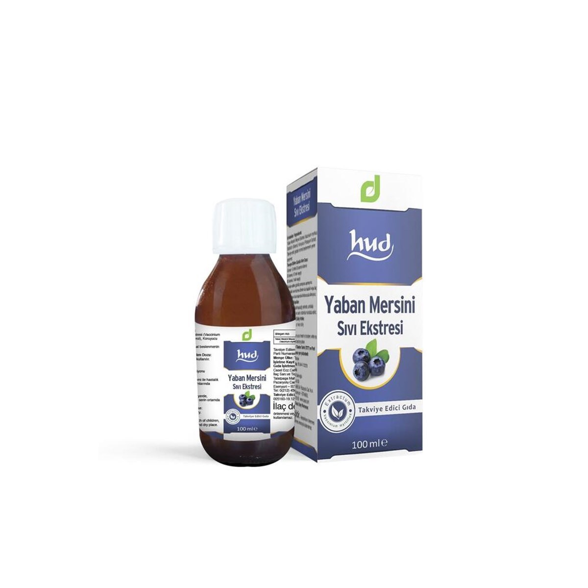 Hud Yaban Mersini Sıvı Ekstresi Ekstrakt 100 ml
