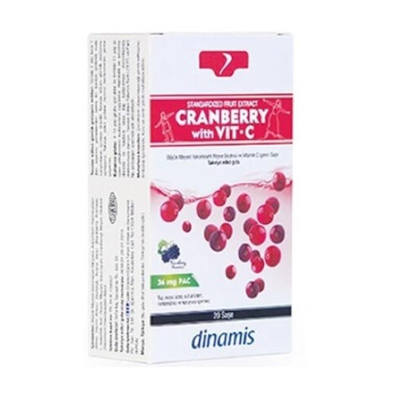 Dinamis Cranberry with Vit-C 20 Saşe-Dinamis