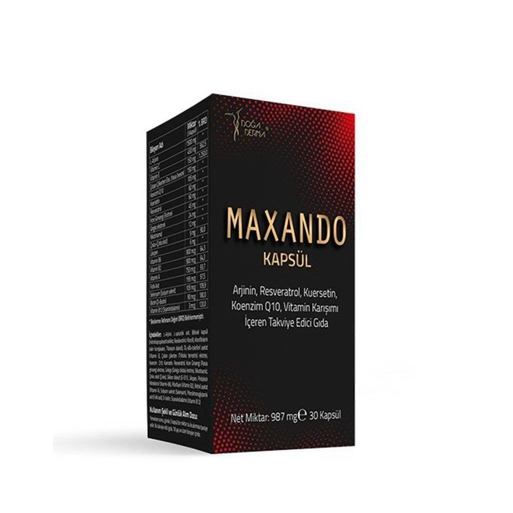 DoğaDerma Maxando 30 Kapsül-DOĞADERMA