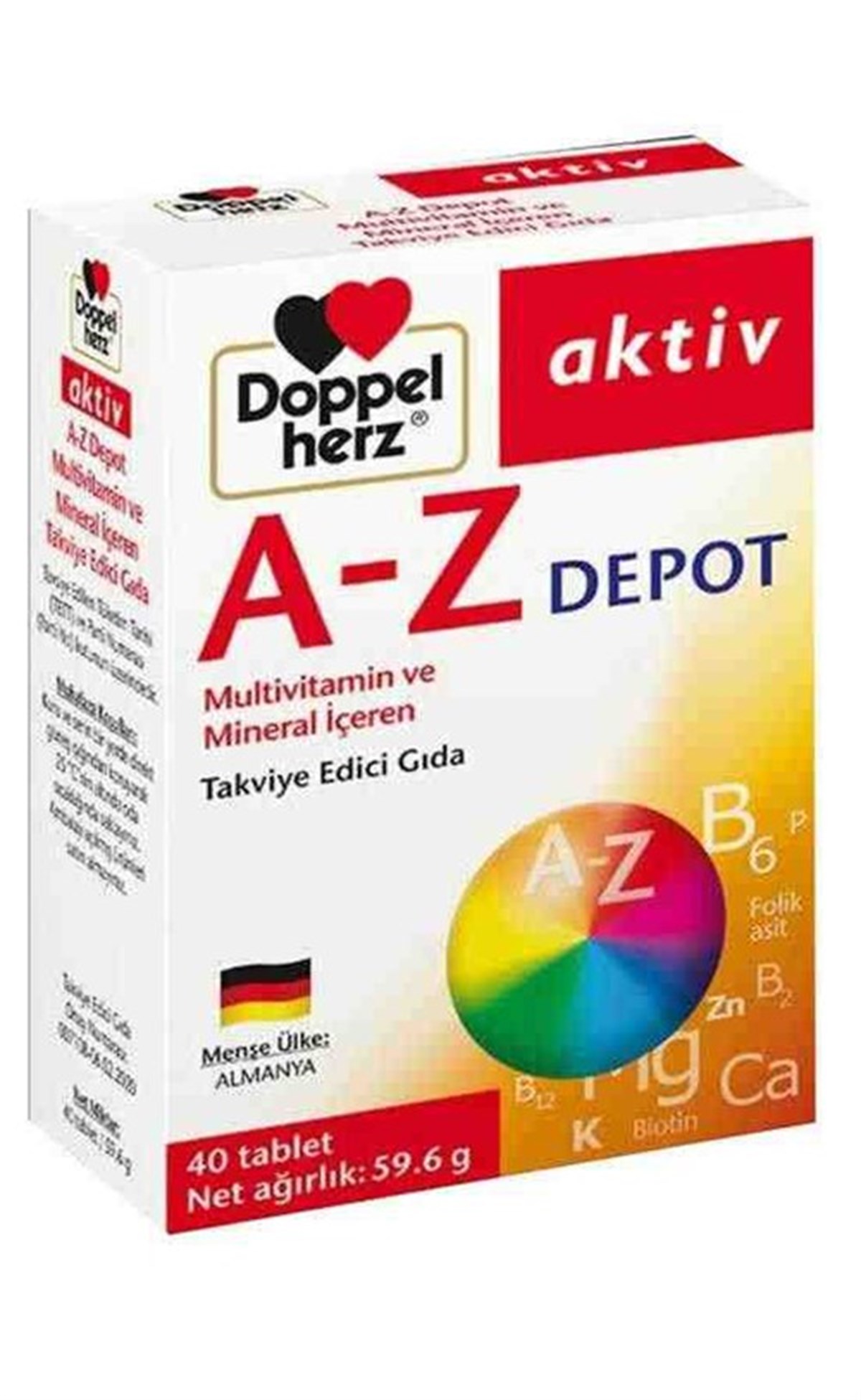 Doppelherz Multivitamin A-Z Depot 40 Tablet