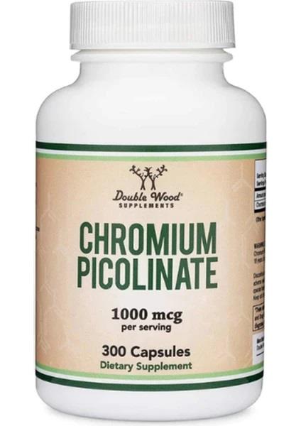 Double Wood Chromium Picolinate 1000 mg 300 Capsules-Double Wood