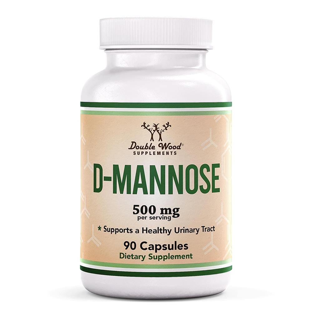 Double Wood D-Mannose 500 mg 90 Kapsul-Double Wood