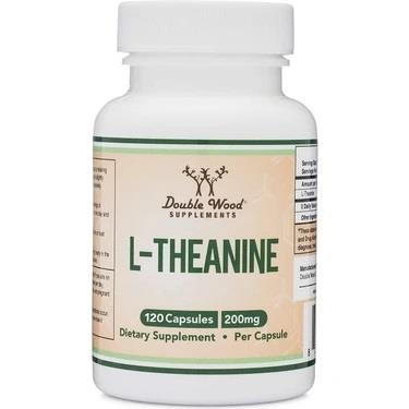 Double Wood L-Theanine 200 mg 120 Kapsül-Double Wood