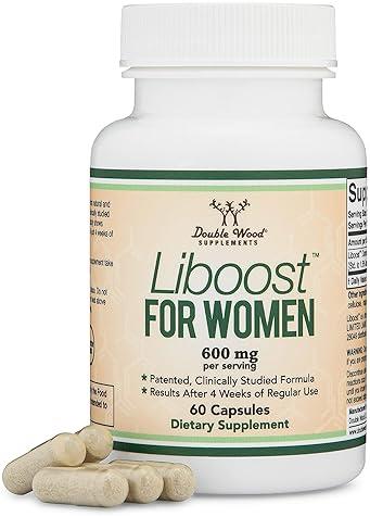 Double Wood Liboost For Women 600 mg 60 Capsules-Double Wood