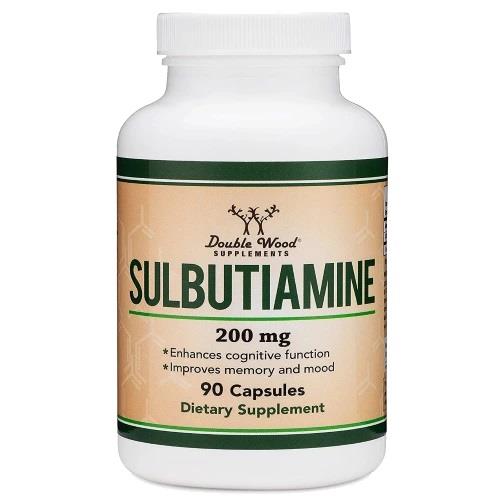 Double Woods Sulbutiamine 200 mg 90 Capsules-Double Wood