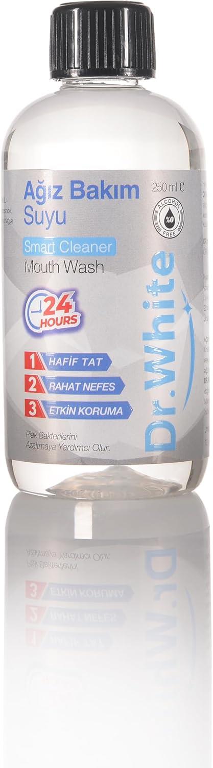 Dr. White Ağız Bakım Suyu Smart Cleaner 250 ml-Dr. White