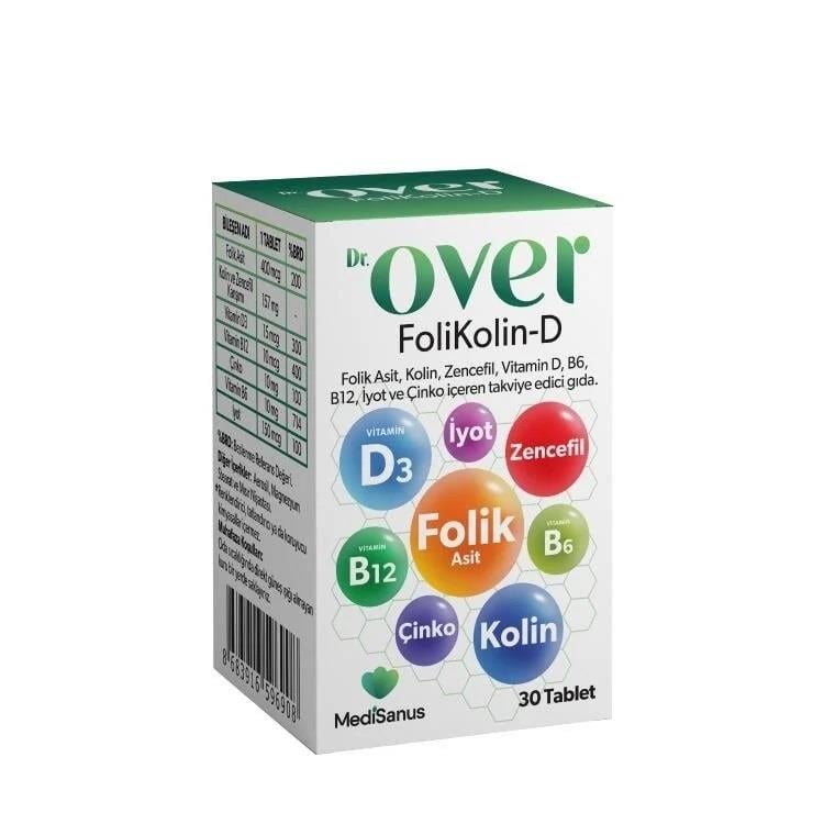 Dr. Over Folikolin D 30 Tablet-Dr. Over