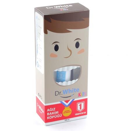Dr. White Kids Ağız Bakım Köpüğü 100 ml-Dr. White