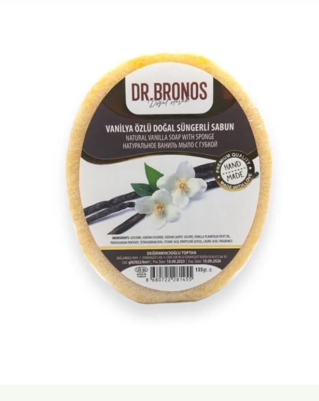 Dr. Bronos Vanilya Özlü Doğal Süngerli Sabun 135 Gr