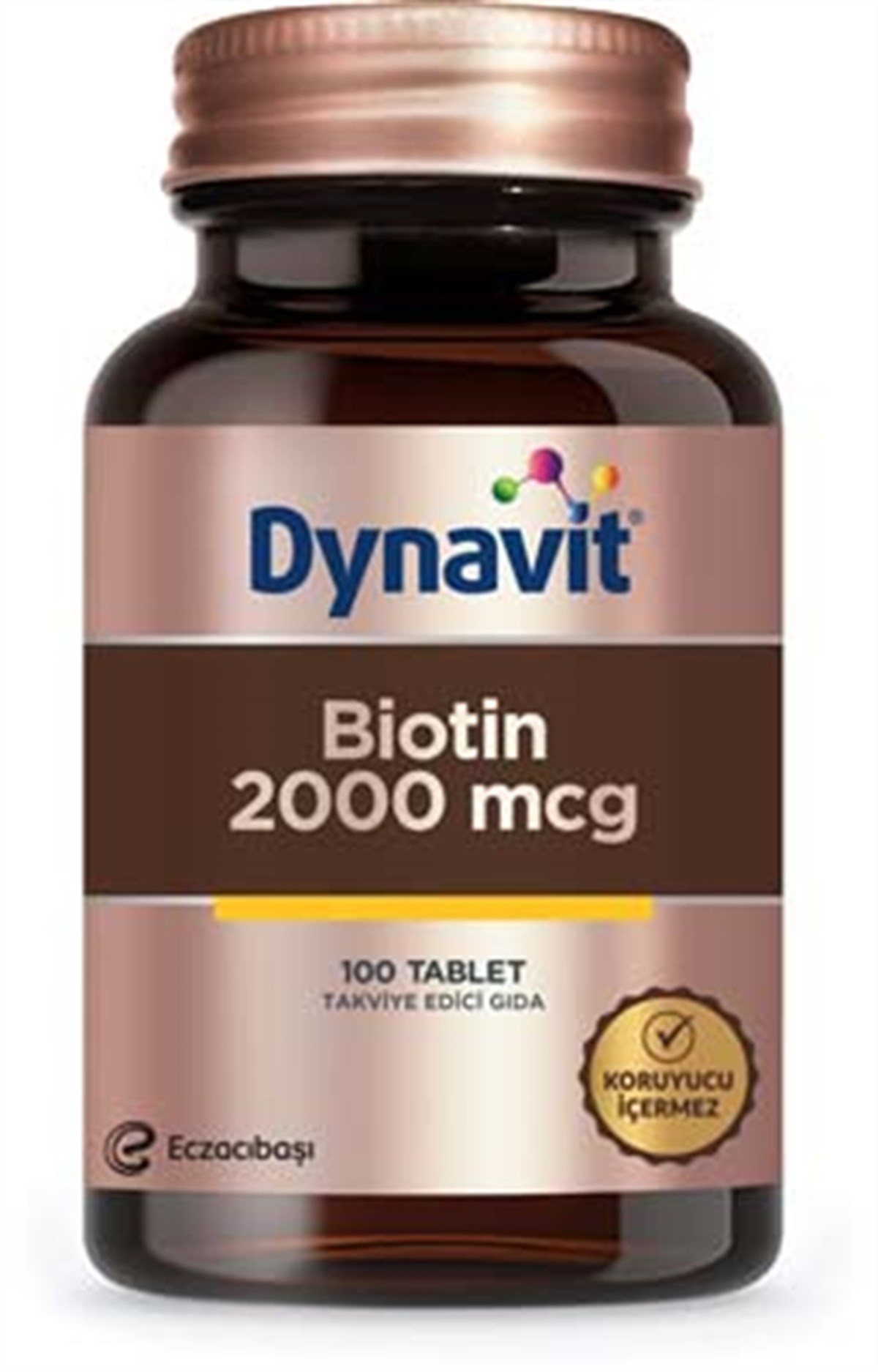 Dynavit Biotin 2000 mcg 100 Tablet