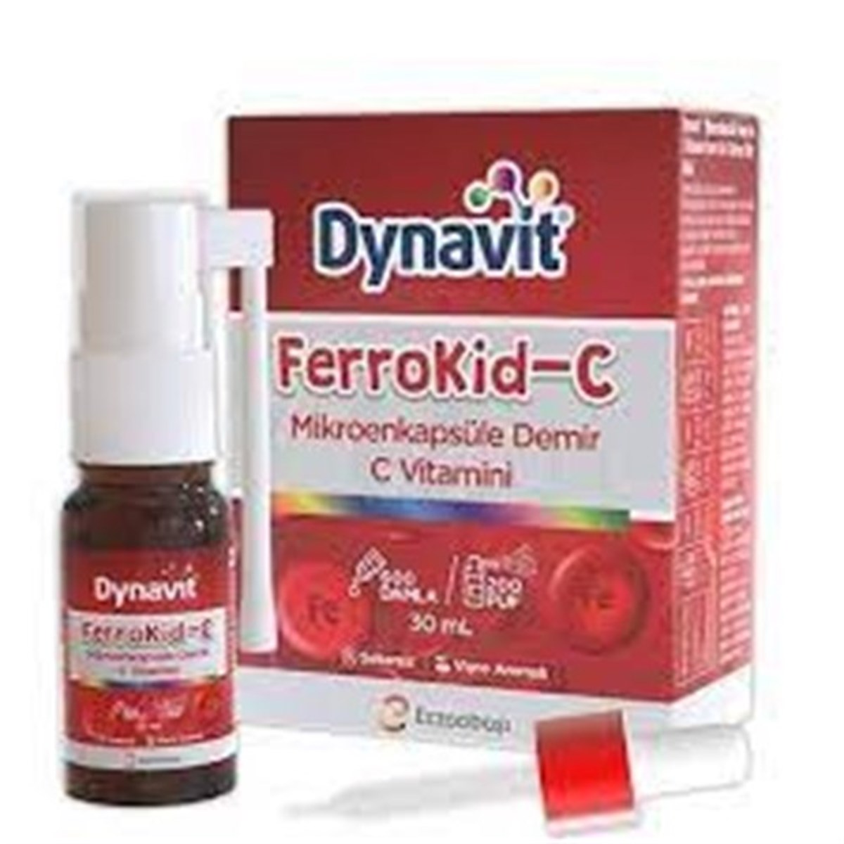 Dynavit FerroKid-C Mikroenkapsüle Demir C Vitamini 30 ml Damla