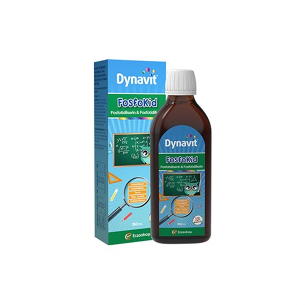 Dynavit FosfoKID Fosfotidilserin Fosfotidilkolin 150 ML