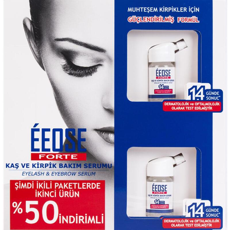 Eeose Kaş Kirpik Serumu İkili Paket-Eeose
