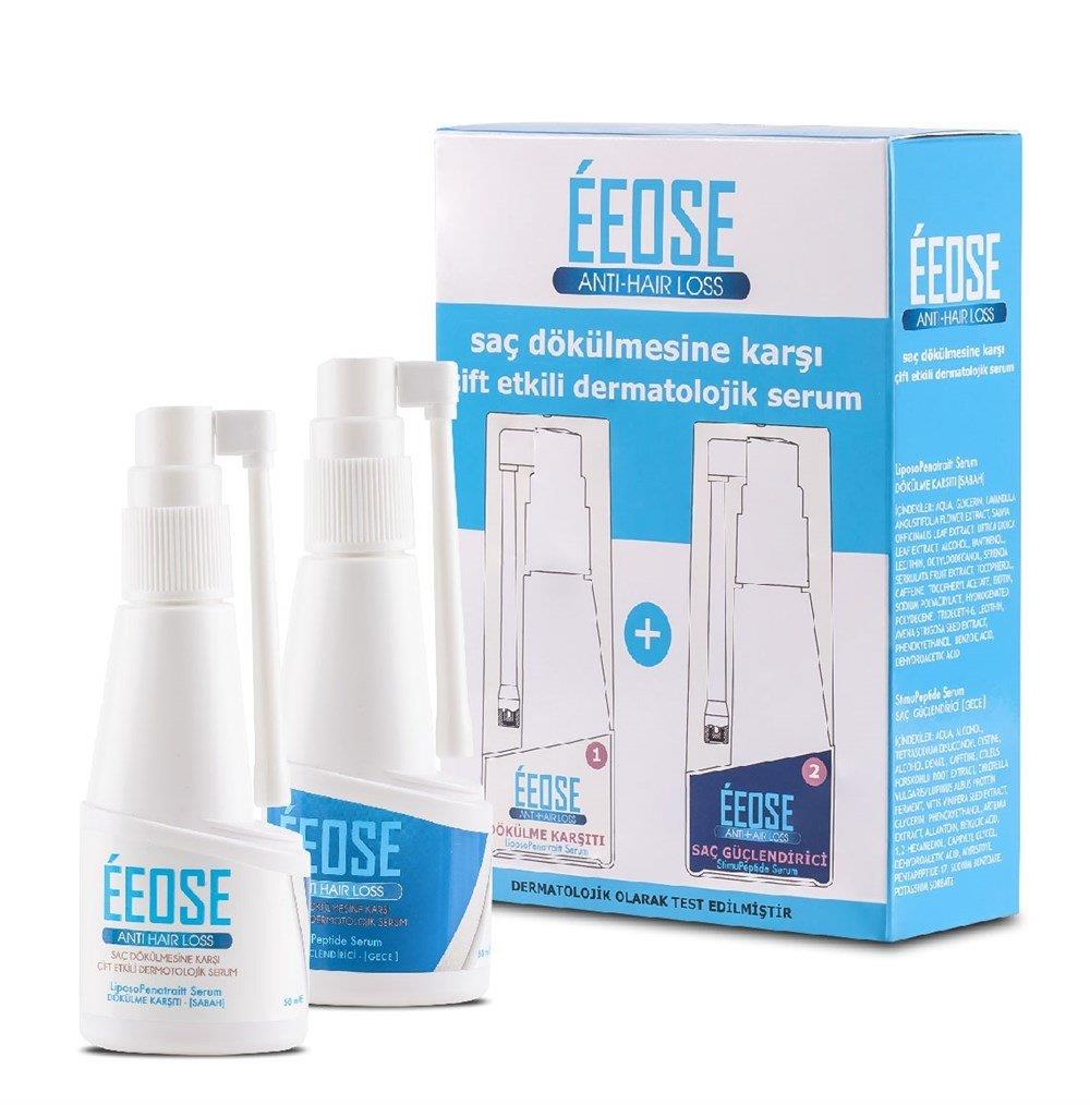 Eeose Saç Dökülmesine Karşı Çift Etkili Dermatolojik Serum-Eeose