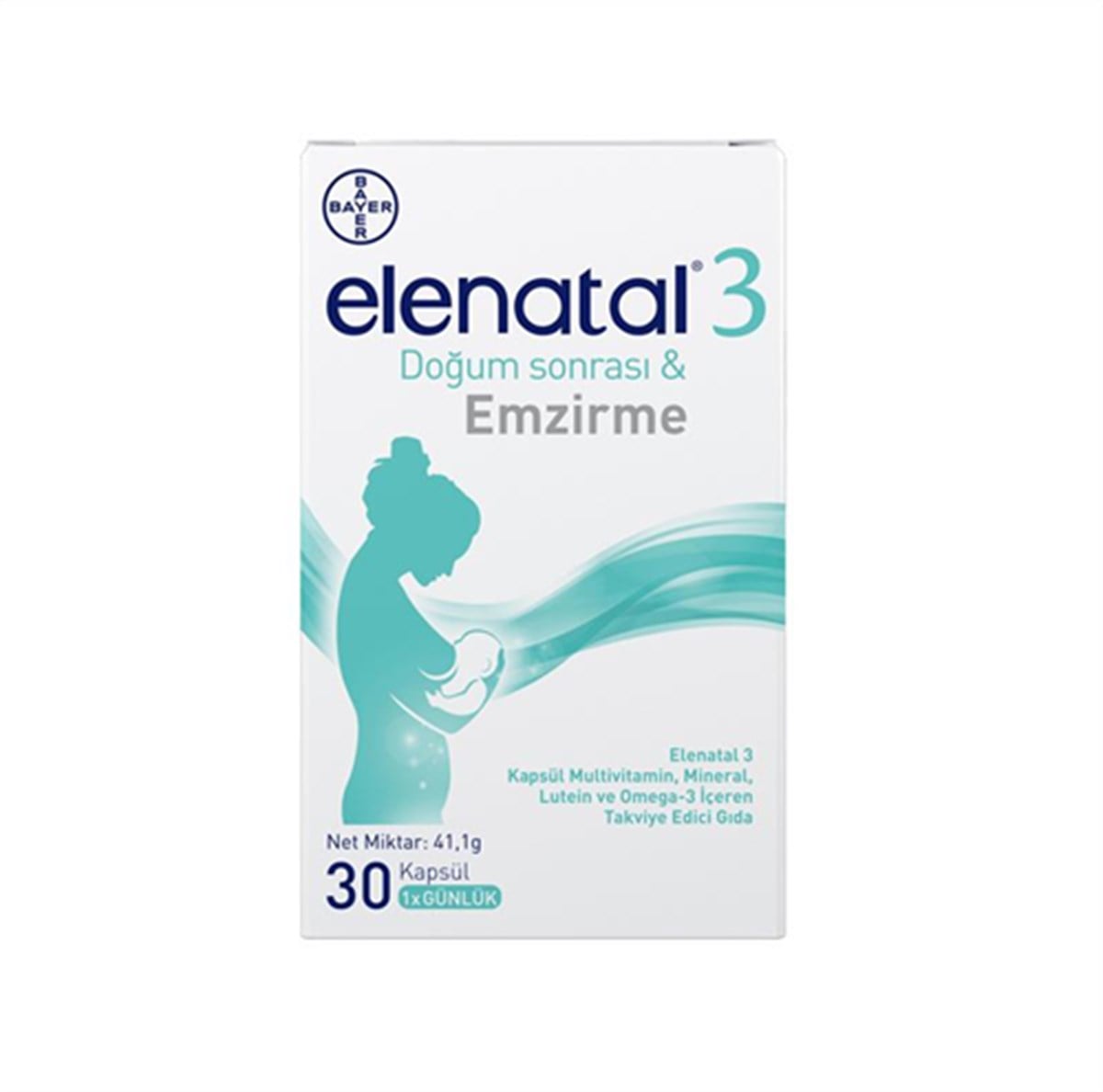 Elenatal 3 Takviye Edici Gıda 30 Tablet