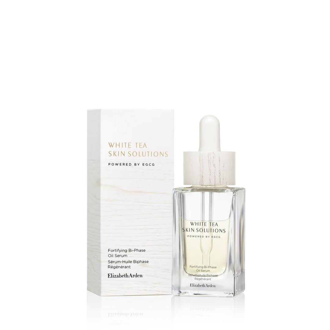 Elizabeth Arden White Tea Skin Solutions Fortifying Bi-Phase Oil Serum 30 ml-Elizabeth Arden