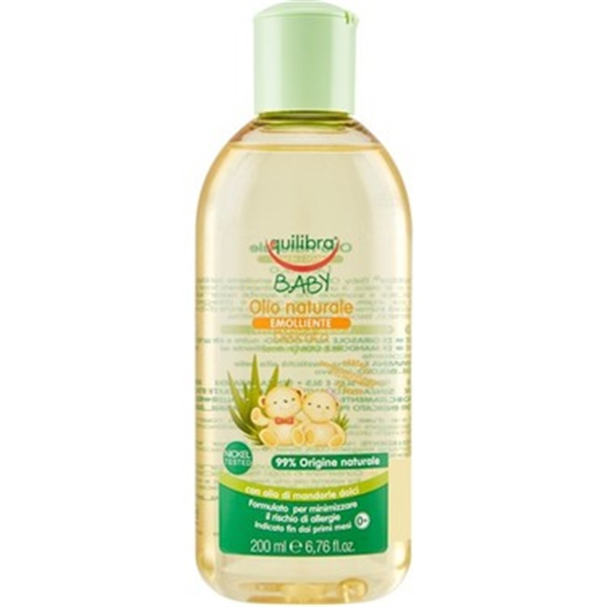 Equilibra Baby Oil Natural Yatıştırıcı Doğal Yağ 200 Ml