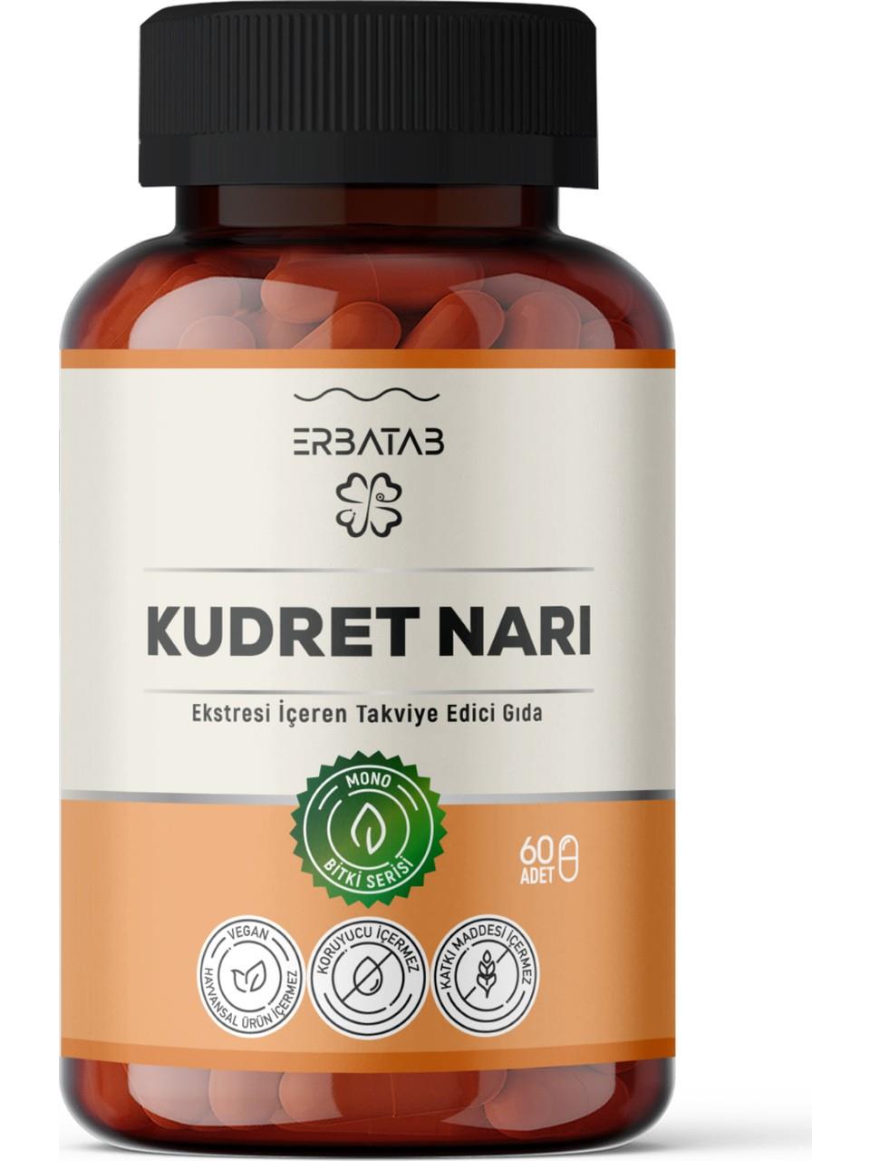 Erbatab Momordica Kudret Narı 60 Kapsül-Erbatab
