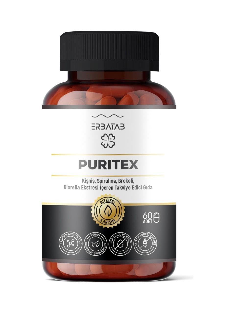 Erbatab Puritex 60 Kapsül-Erbatab
