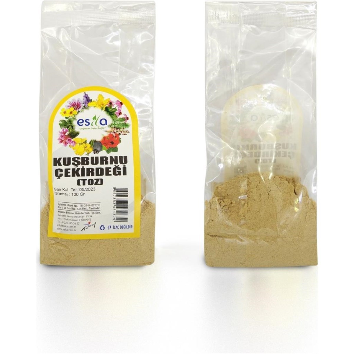 Esila Kuşburnu Çekirdeği Tozu 150 Gr