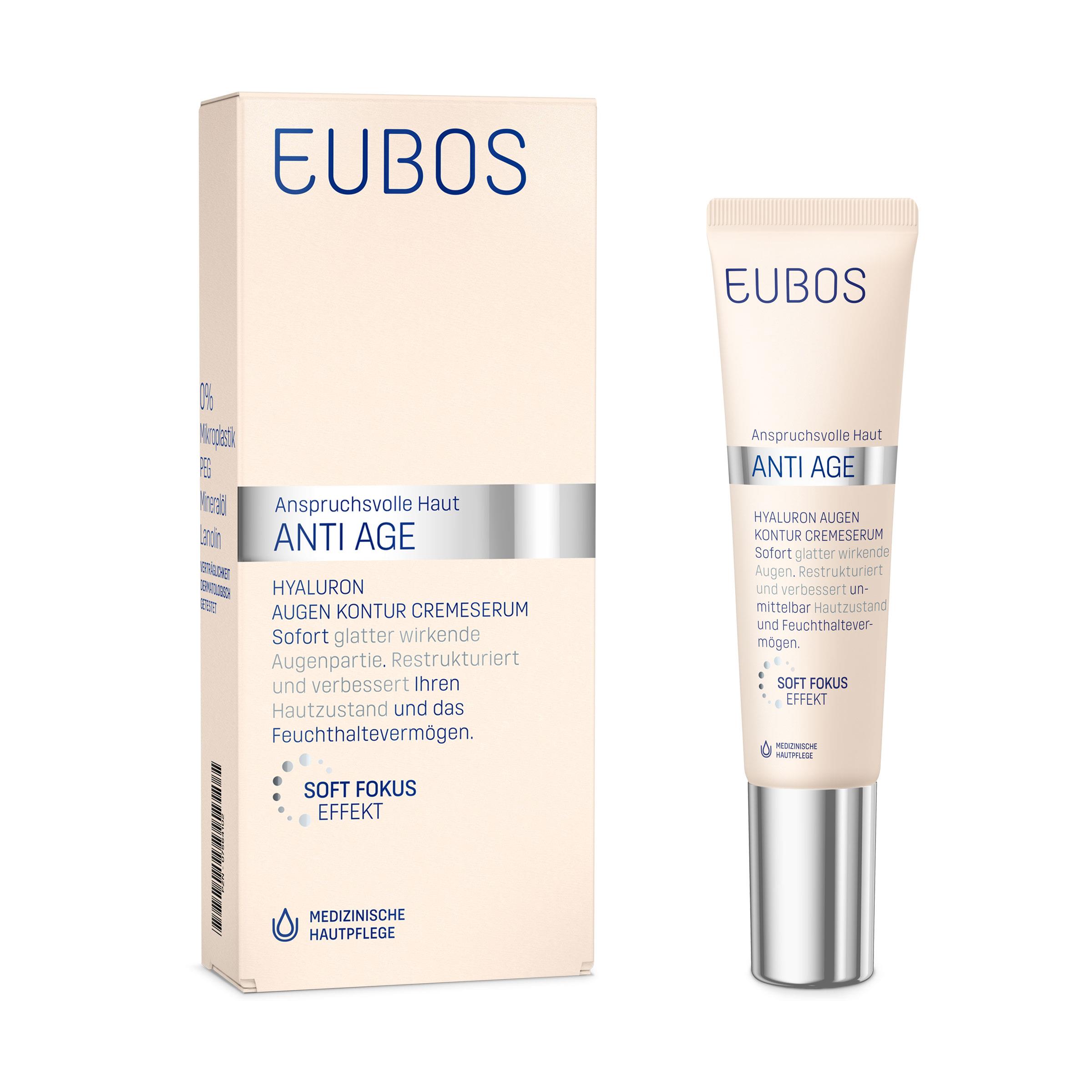 Eubos Anti Age Hyaluron Göz Çevresi Krem Serumu 15 ml-Eubos