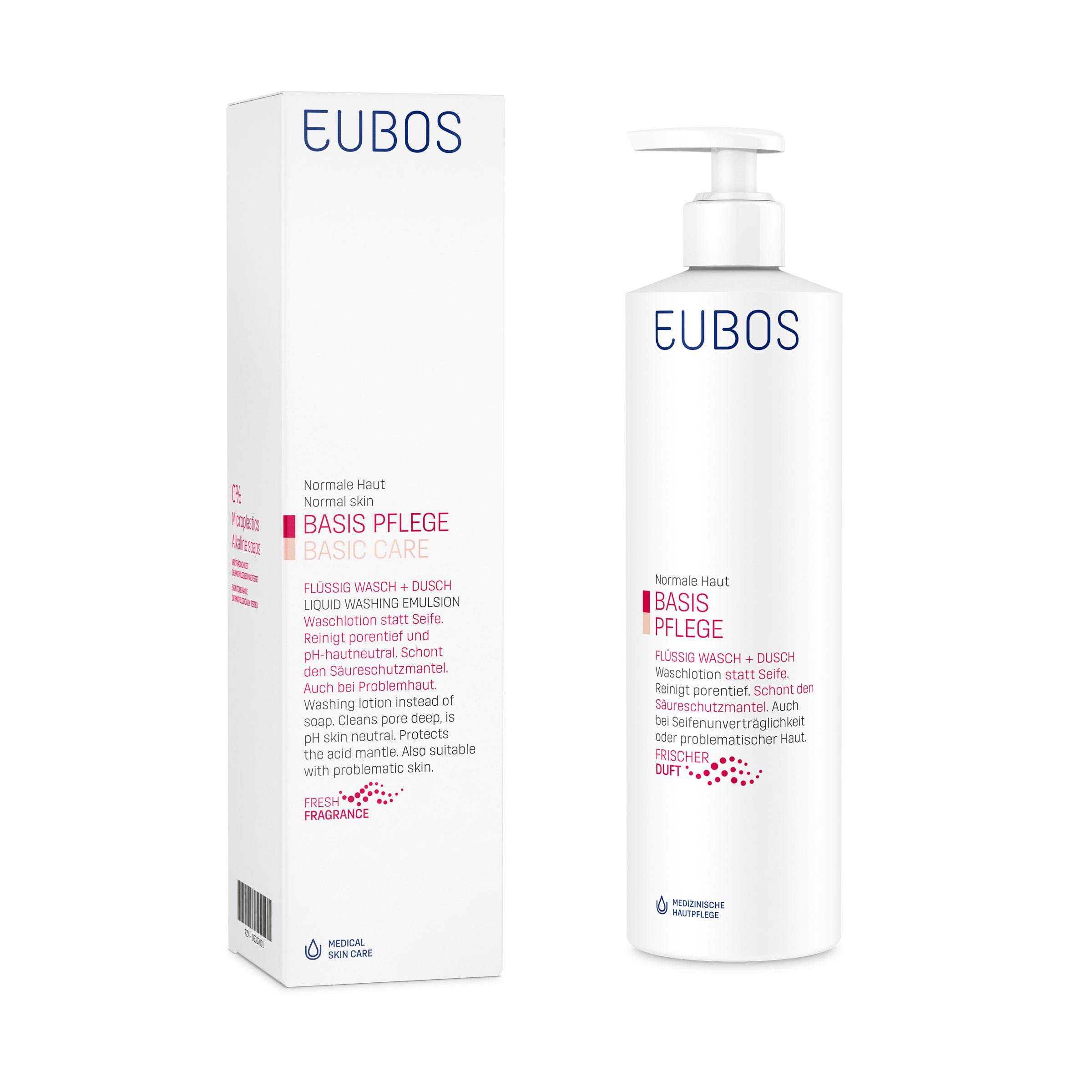 Eubos Parfümlü Sıvı Cilt Temizleyicisi 400 ml-Eubos