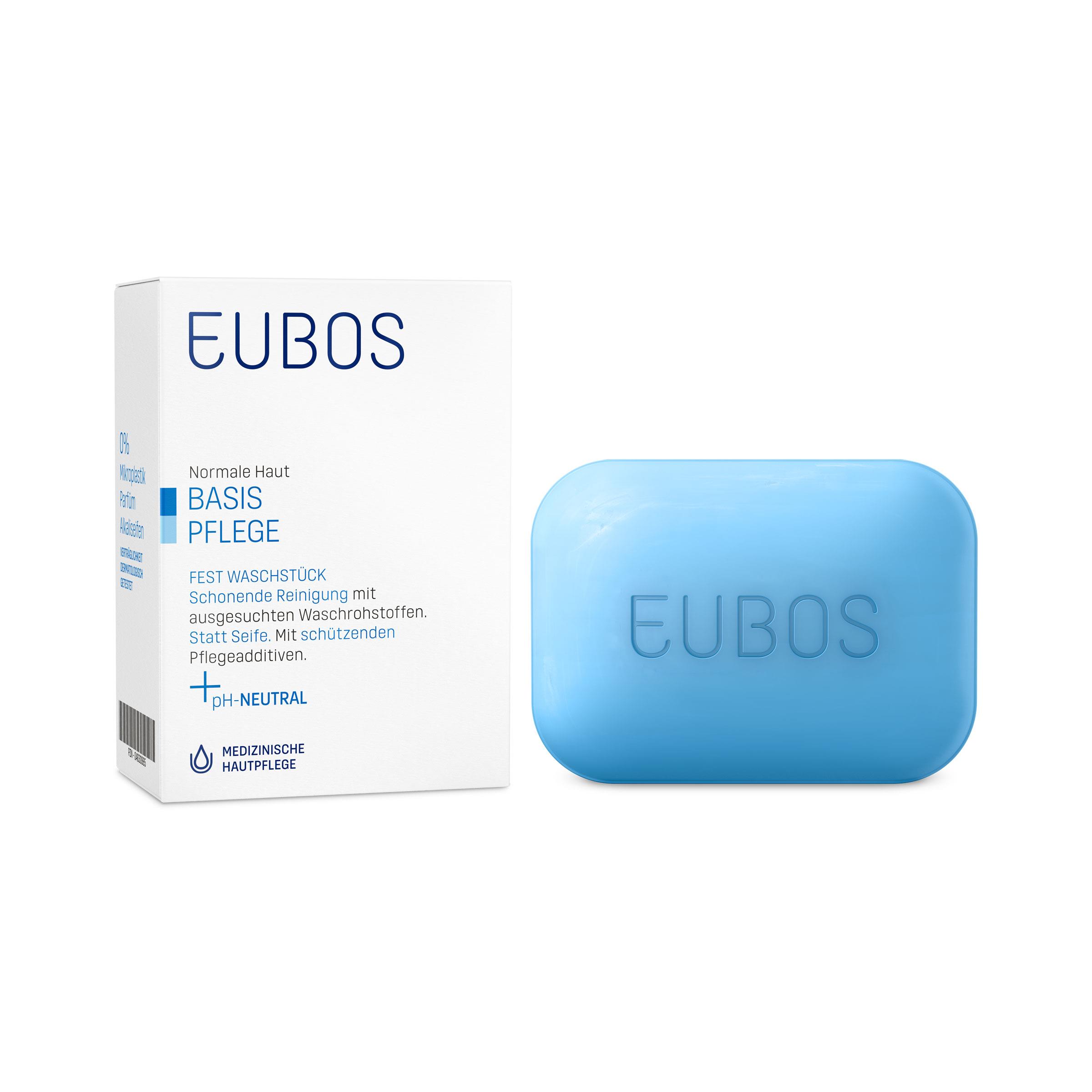 Eubos Sabun Parfümsüz Mavi 125 gr-Eubos