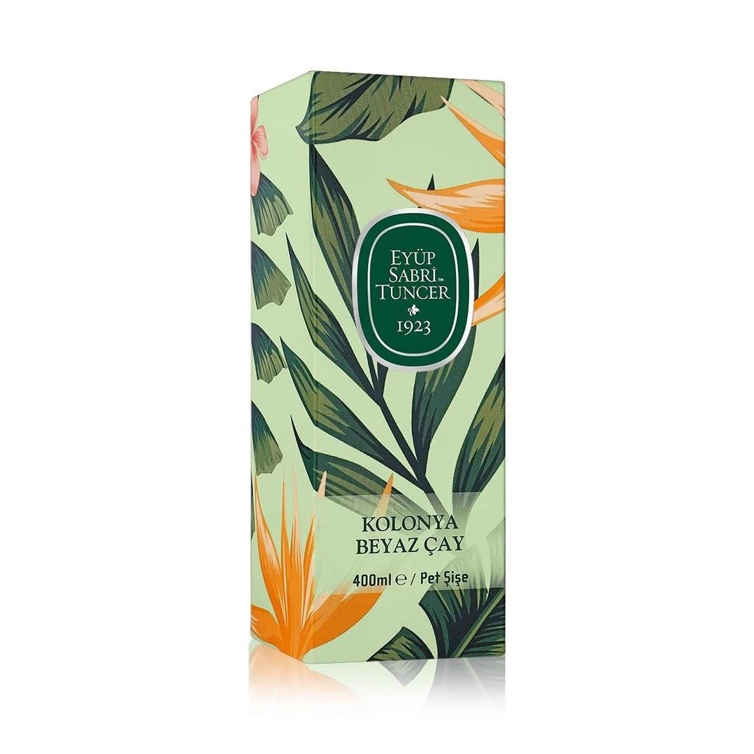 Eyüp Sabri Tuncer Kolonya Beyaz Çay Pet 400 ml-Eyüp Sabri Tuncer 