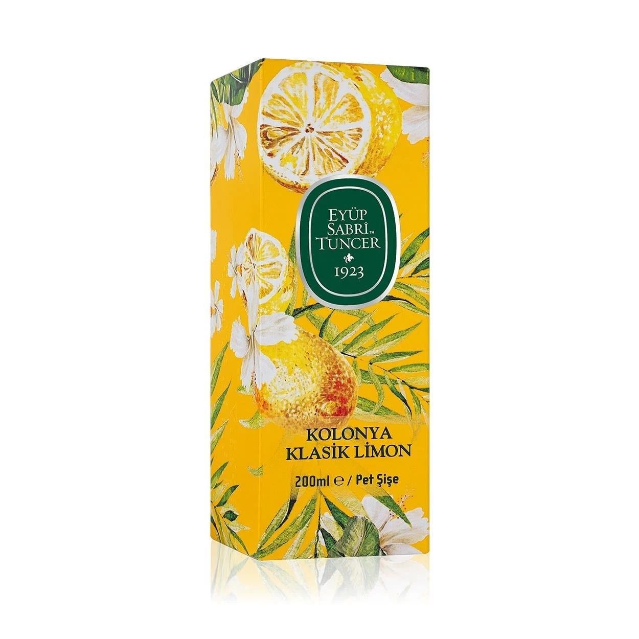 Eyüp Sabri Tuncer Limon Kolonyası Pet Şişe 200 ml-Eyüp Sabri Tuncer 