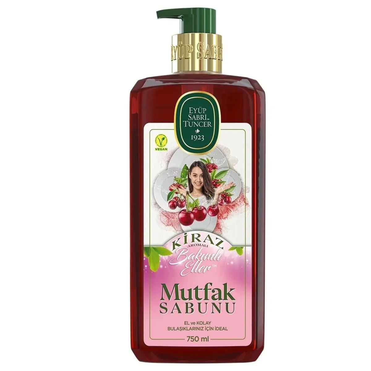 Eyüp Sabri Tuncer Mutfak Sabunu Kiraz 750 ml-Eyüp Sabri Tuncer 