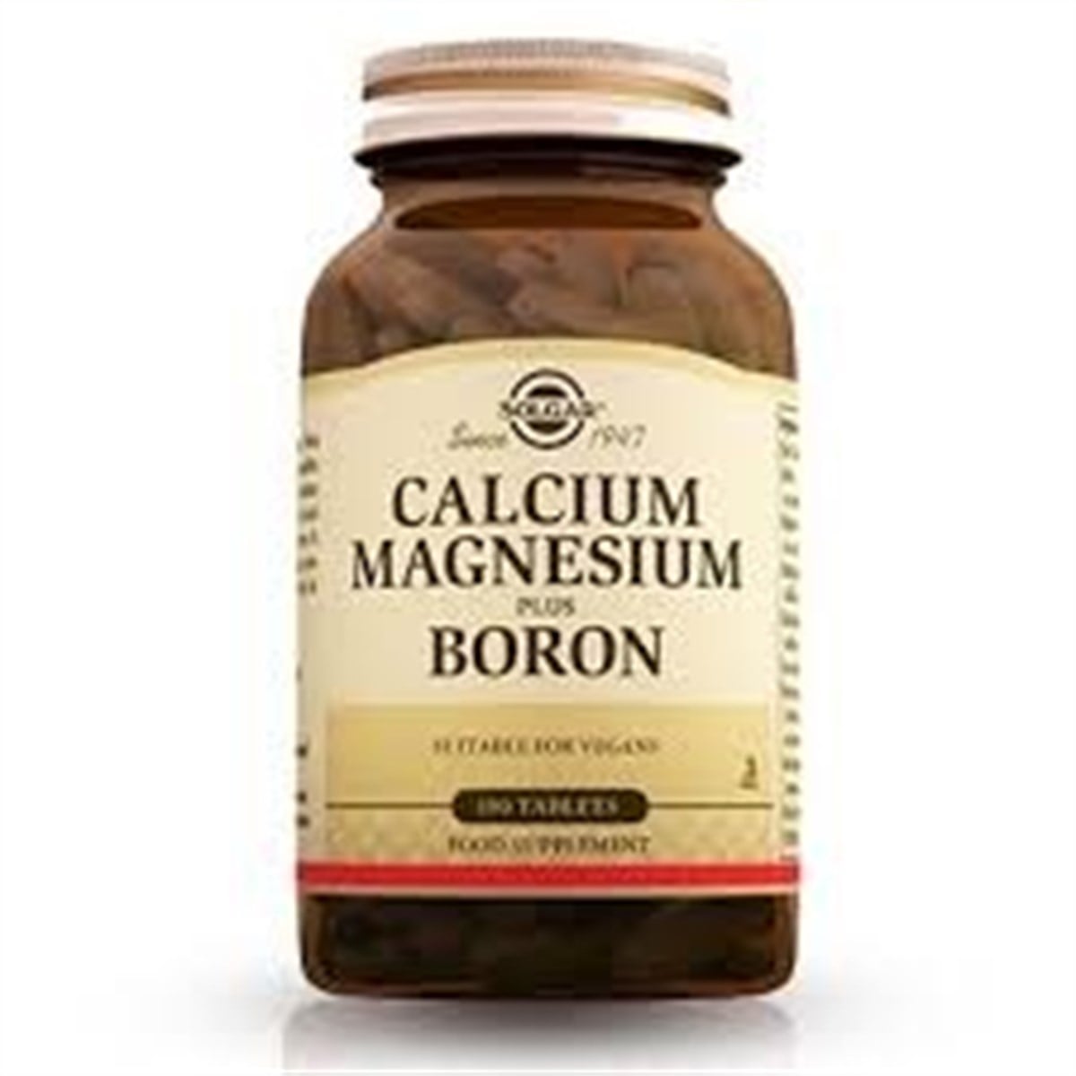 Solgar Calcium Magnesium Plus Boron 100 Tablet