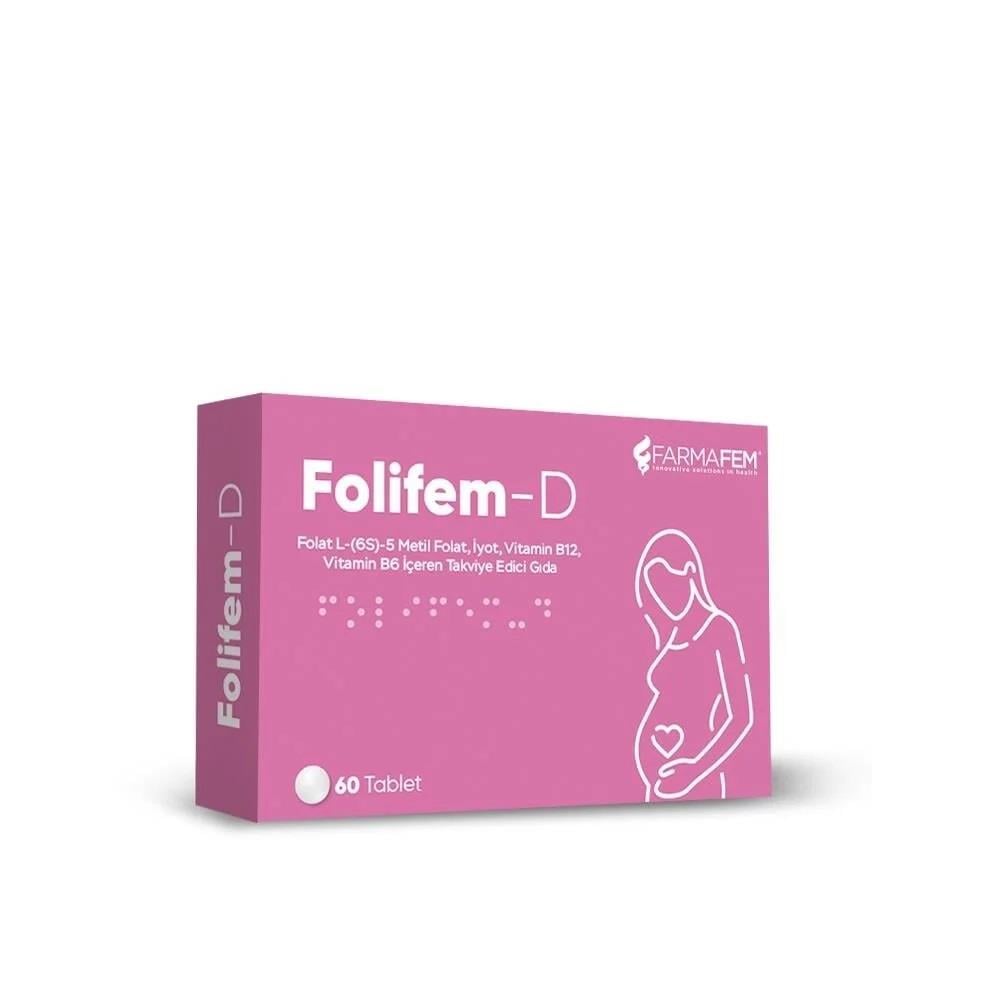 Farmafem Folifem-D 60 Tablet-Farmafem