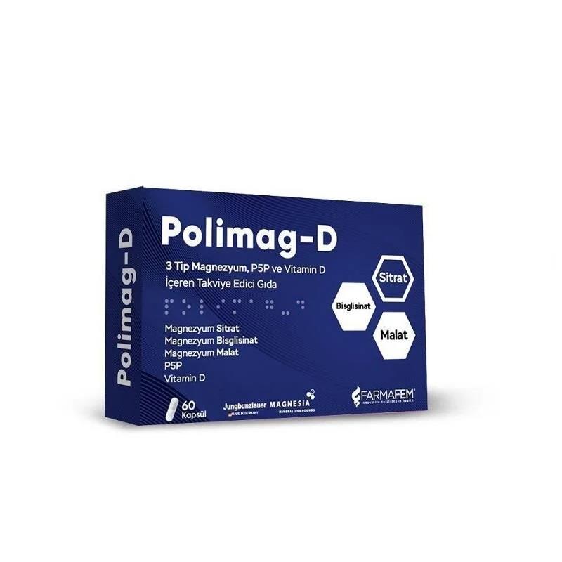 Farmafem Polimag-D 60 Kapsül-Farmafem