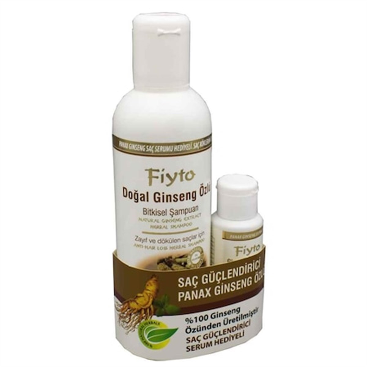 Fiyto Doğal Panax Ginseng Özlü Şampuan 500 ml Serum Hediyeli